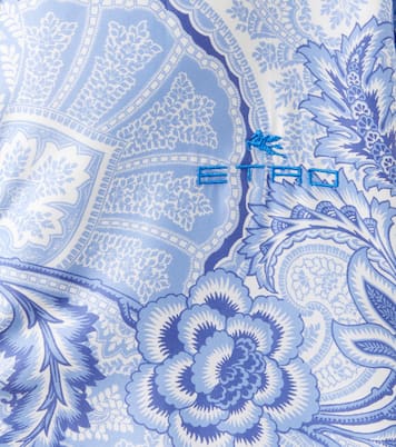 Printed cotton bathrobe | Etro