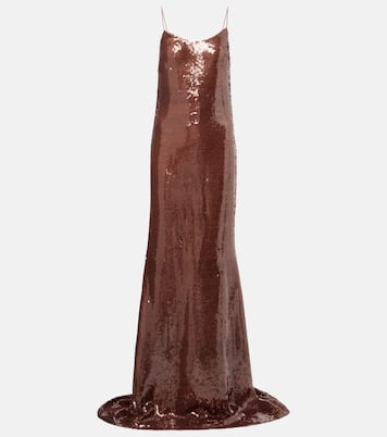 Robe longue à sequins | The New Arrivals Ilkyaz Ozel