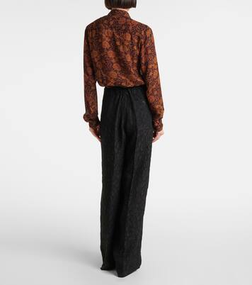Weite High-Rise-Hose | Dries Van Noten