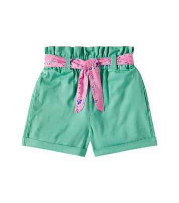 Pothia cotton twill shorts  | The New Society