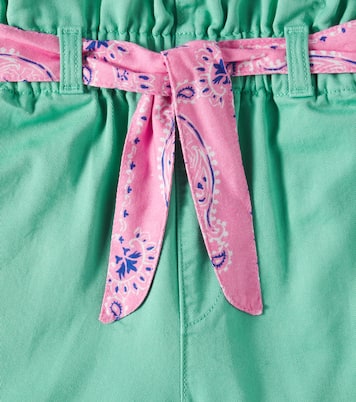 Pothia cotton twill shorts  | The New Society