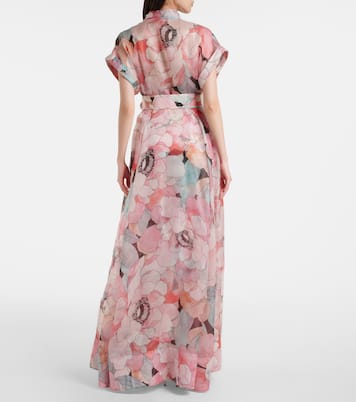 Bridal Robe Bouquet aus Seidenorganza | Rebecca Vallance