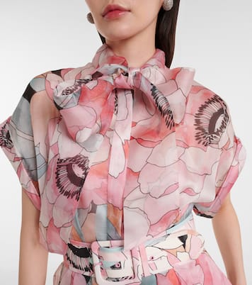 Bridal Robe Bouquet aus Seidenorganza | Rebecca Vallance