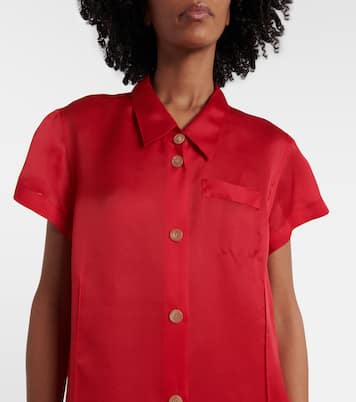 Maxikleid Effy aus Organza | Khaite