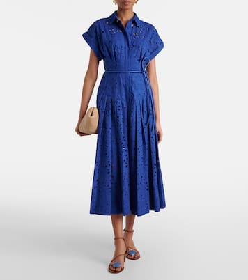 Robe midi en coton | Rebecca Vallance