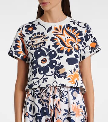 Top La Scala de algodón con plumas | La DoubleJ