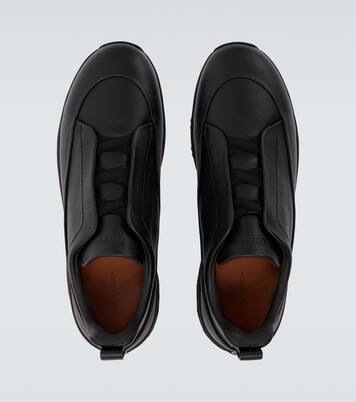 Sneakers Triple Stitch aus Leder | Zegna