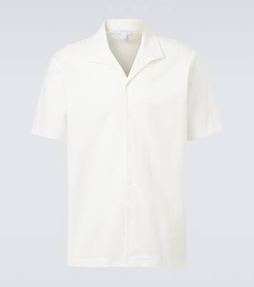 Cotton jersey shirt | Sunspel
