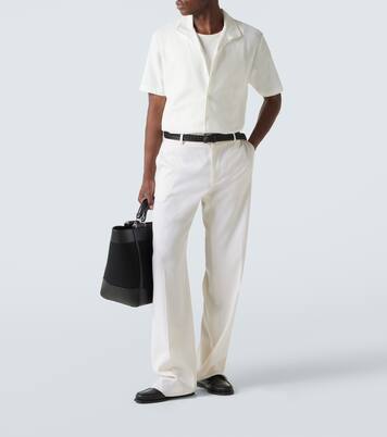 Cotton jersey shirt | Sunspel