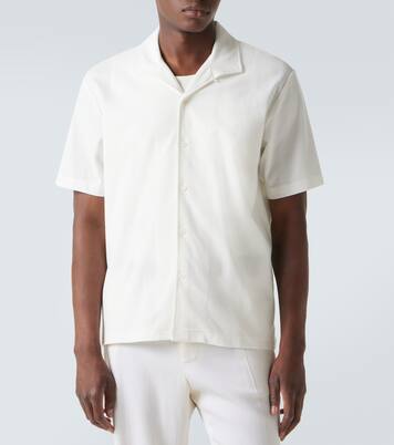 Cotton jersey shirt | Sunspel