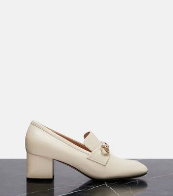 Loafer-Pumps Lady Horsebit aus Leder | Gucci