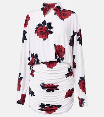 Bedrucktes Minikleid aus Jersey | Norma Kamali