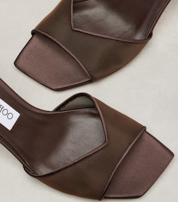 Skye 70 mesh mules | Jimmy Choo