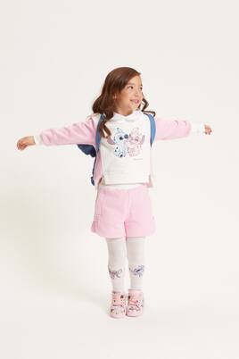 X Disney® sudadera Stitch en mezcla de algodón | Monnalisa