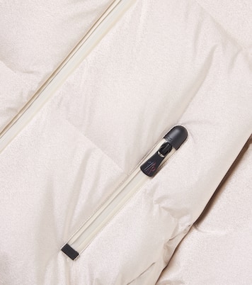 Violette metallic-effect down jacket | Moncler Grenoble Enfant