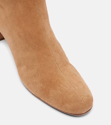 Stiefel Saint Honore 50 aus Veloursleder | Aquazzura