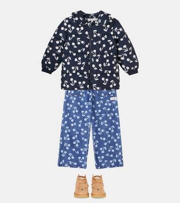 Anemone printed puffer jacket | Liewood