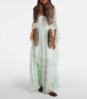 Robe aus Seidenmusselin | Chloé