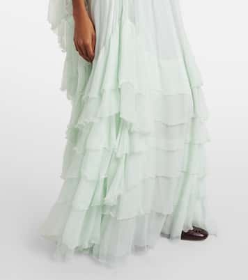 Robe aus Seidenmusselin | Chloé