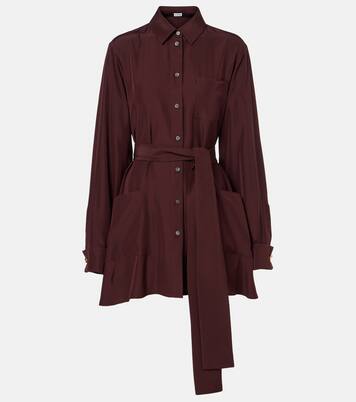 Belted silk blouse | Loewe