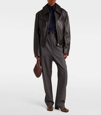 Anatomic 55 leather ankle boots | Lemaire