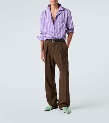 Striped silk jacquard shirt | Tom Ford