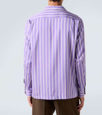 Striped silk jacquard shirt | Tom Ford