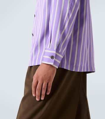 Striped silk jacquard shirt | Tom Ford