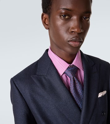 Cravate en jacquard de soie | Charvet
