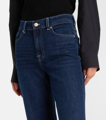 High-waisted flared jeans | 7 For All Mankind