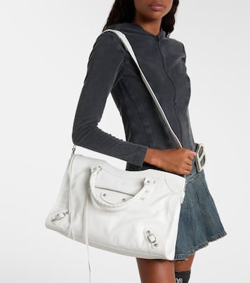 Le City Medium leather tote bag | Balenciaga