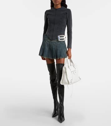 Le City Medium leather tote bag | Balenciaga