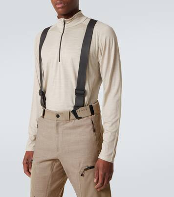 Trace 2.0 wool-blend ski salopettes | Sease