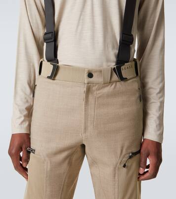 Trace 2.0 wool-blend ski salopettes | Sease