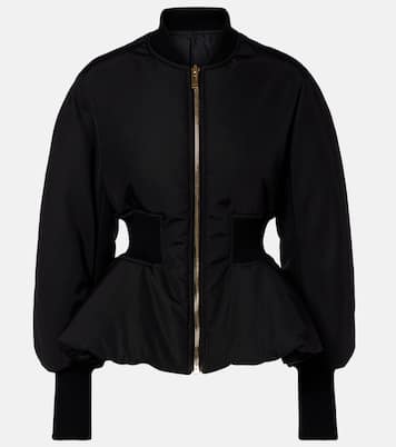Peplum bomber jacket | Alaïa