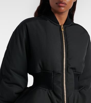 Peplum bomber jacket | Alaïa