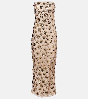 Midikleid aus Jersey mit Pailletten | Rotate