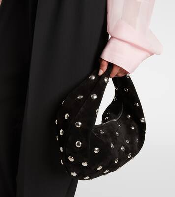 Sac Olivia Medium en daim à ornements | Khaite