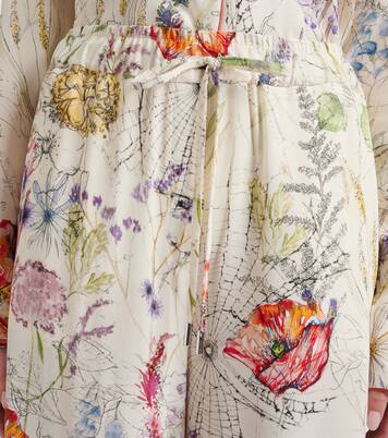 Meadow palazzo pants | McQueen