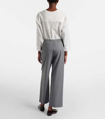 Baia wool-blend wide-leg pants | 'S Max Mara
