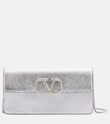 VLogo Mini leather crossbody bag | Valentino Garavani