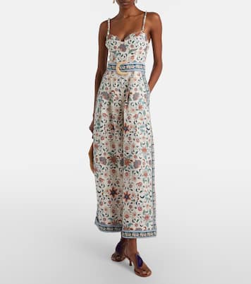 60 embellished leather thong sandals | Farm Rio