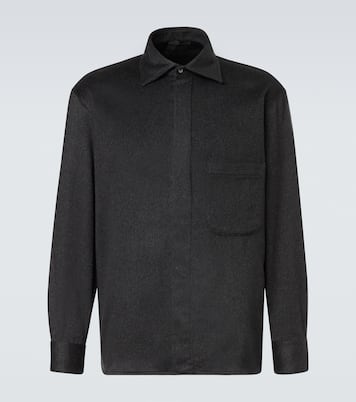 Hemdjacke aus Kaschmir | Saman Amel