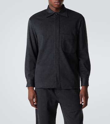 Hemdjacke aus Kaschmir | Saman Amel