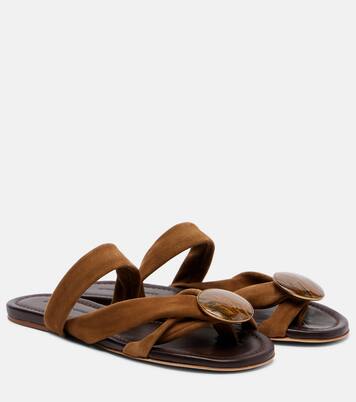 Sandali Doma in suede | Christopher Esber