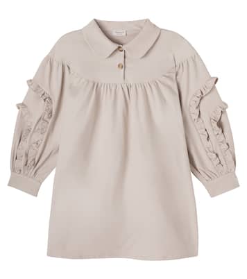 Everoux ruffled cotton-blend dress | Donsje