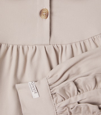 Everoux ruffled cotton-blend dress | Donsje