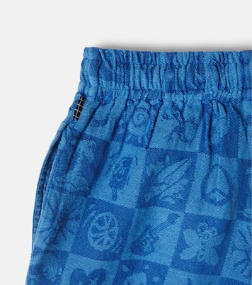 Arto checked cotton shorts  | Molo