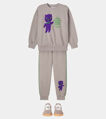 Alien cotton jersey sweatshirt | Mini Rodini