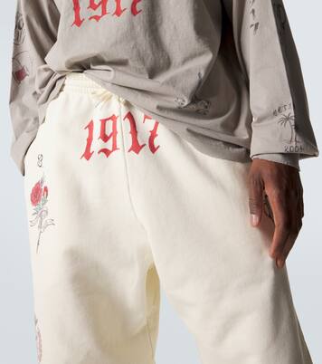 Pantalones deportivos de algodón estampados | Balenciaga